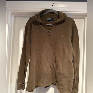 Ralph lauren half zip sweater